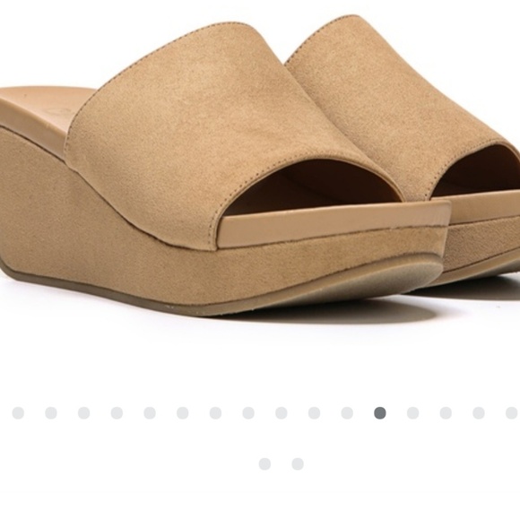 Sandales Carlos Santanna Femme - Wedges En Liège Rouge Taille 7